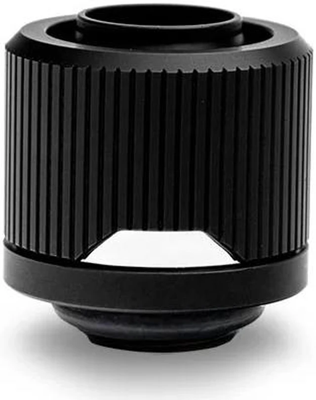 Alt view image 7 of 8 - EKWB EK-Quantum Torque STC-12/16 Compression Fitting for Soft Tubing, 12/16mm (7/16" ID, 5/8" OD), Black, 6-pack