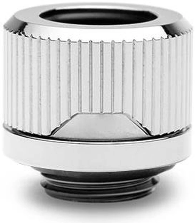 Alt view image 7 of 8 - EKWB EK-Quantum Torque HDC-12 Compression Fitting for EKWB Rigid Tubing, 12mm OD, Nickel, 6-pack