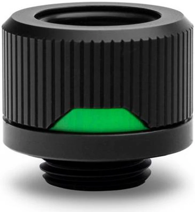 Alt view image 6 of 9 - EKWB EK-Quantum Torque HDC-14 Compression Fitting for EKWB Rigid Tubing, 14mm OD, Black, 6-pack