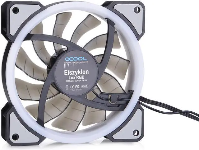 Alt view image 10 of 14 - Alphacool Eiszyklon Aurora LUX Digital RGB - 3 Pack - (120x120x25mm) (24804)