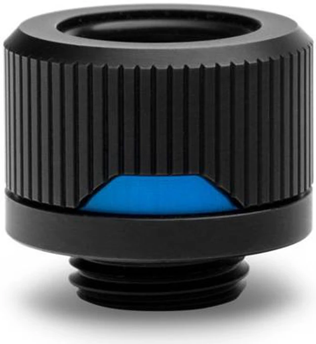 Alt view image 4 of 9 - EKWB EK-Quantum Torque HDC-14 Compression Fitting for EKWB Rigid Tubing, 14mm OD, Black, 6-pack
