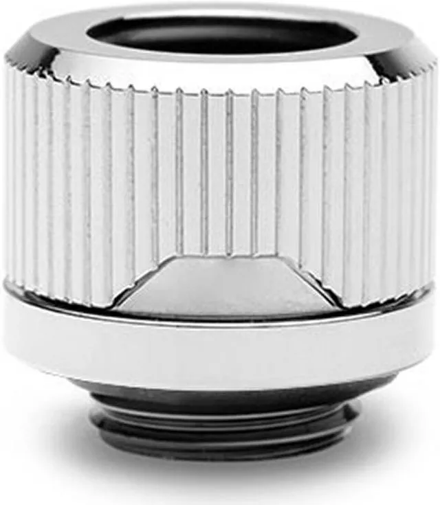 Alt view image 3 of 8 - EKWB EK-Quantum Torque HDC-12 Compression Fitting for EKWB Rigid Tubing, 12mm OD, Nickel, 6-pack