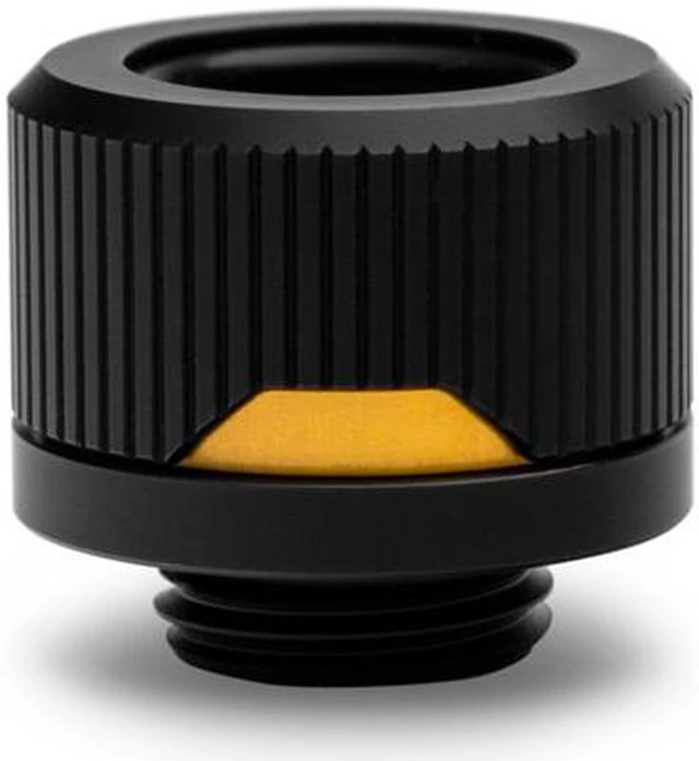 Alt view image 5 of 9 - EKWB EK-Quantum Torque HDC-14 Compression Fitting for EKWB Rigid Tubing, 14mm OD, Black, 6-pack