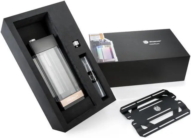 Alt view image 2 of 7 - Bitspower Premium Cuboid Reservoir 150