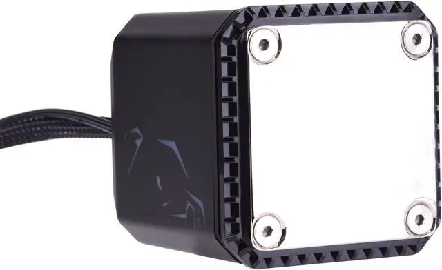 Alt view image 6 of 14 - Alphacool Eisbaer Aurora (Solo) CPU Water Block and Pump, Digital RGB