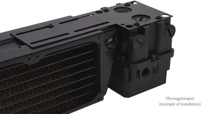 Alt view image 3 of 11 - Alphacool AGB ES Reservoir 2U - DDC Pump Top Version