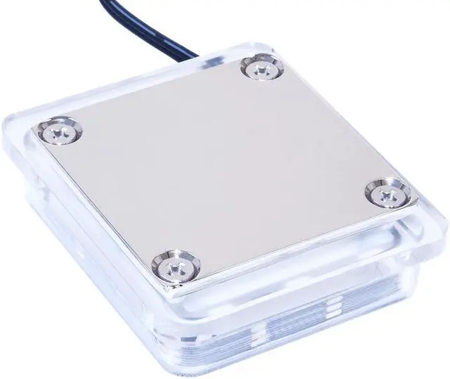 Alt view image 3 of 14 - Alphacool Eisblock Aurora XP3 Light CPU Water Block, Plexi