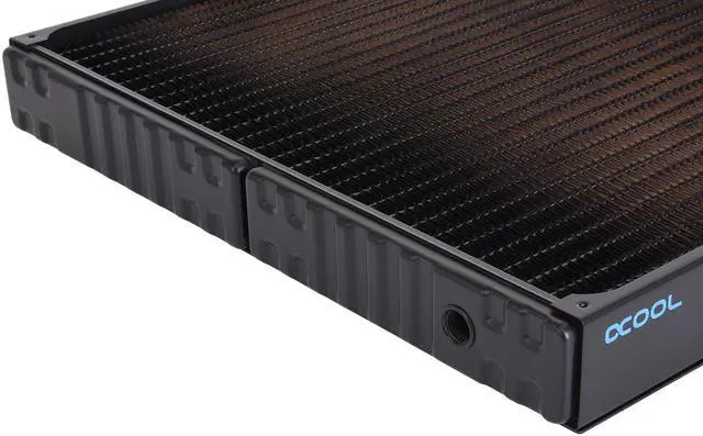 Alt view image 4 of 11 - Alphacool NexXxoS XT45 Full Copper 1080mm Nova Radiator, 9x120mm