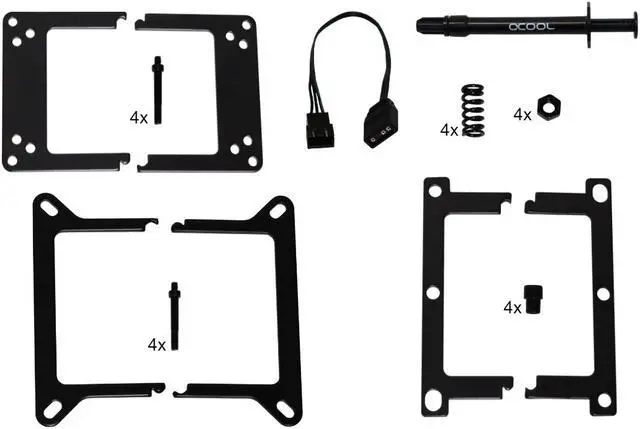 Alt view image 14 of 14 - Alphacool Eisblock XPX Aurora PRO - Plexi Black Digital RGB (12950)