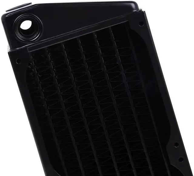 Alt view image 4 of 12 - Alphacool NexXxoS UT60 Full Copper X-Flow 80mm Triple Radiator, 3x80mm