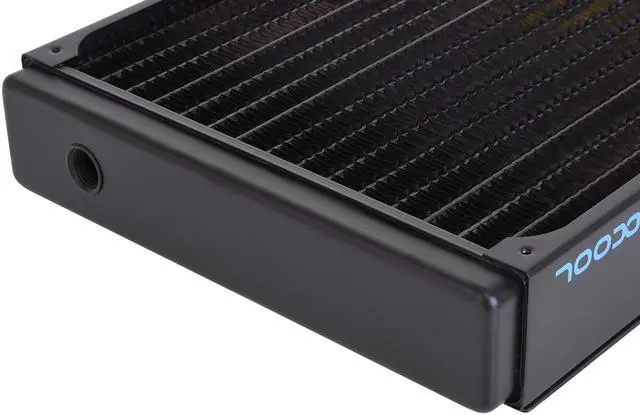 Alt view image 4 of 11 - Alphacool NexXxoS XT45 Full Copper 400mm Raditor, 2x200mm