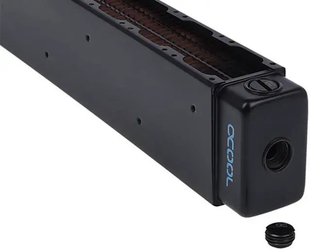 Alt view image 3 of 12 - Alphacool NexXxoS UT60 Full Copper X-Flow 40mm Triple Radiator, 3x40mm