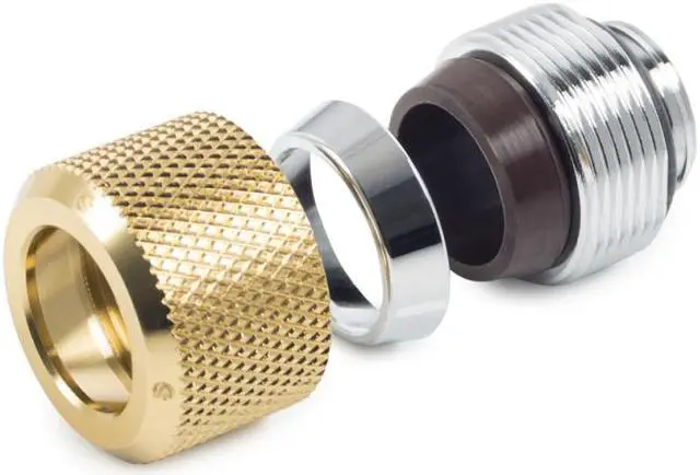 Alt view image 5 of 6 - Bitspower G1/4" True Brass Advanced Multi-Link For OD 12MM (4PCS)