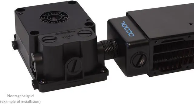 Alt view image 9 of 10 - Alphacool ES Reservoir 1U - DDC Version (15377)