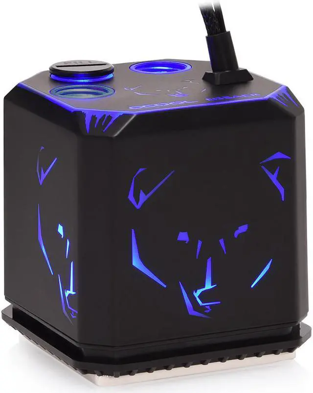 Main image of Alphacool Eisbaer Aurora (Solo) CPU Water Block and Pump, Digital RGB