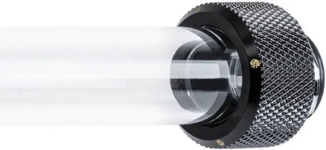 Alt view image 4 of 6 - Bitspower G1/4" Advanced Multi-Link Fitting, for 16mm OD Rigid Tubing, Matte Black
