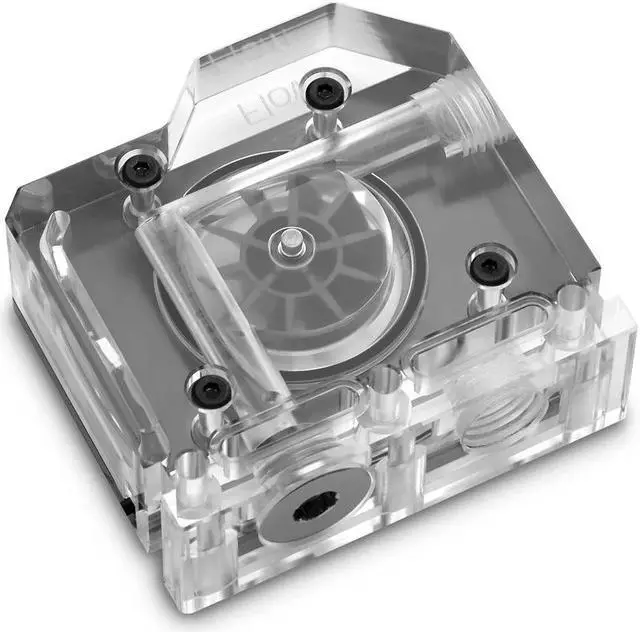 Alt view image 2 of 8 - EKWB EK-Quantum Scalar Flow Indicator Bottom-To-Top, Digital RGB, Black LGA 1700 Compatible