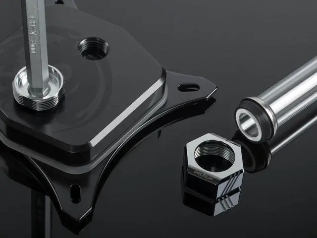 Alt view image 3 of 8 - Bitspower Premium G1/4" Hex Multi-Link for 16mm OD Rigid Tubing, Silver Shining, 6-pack
