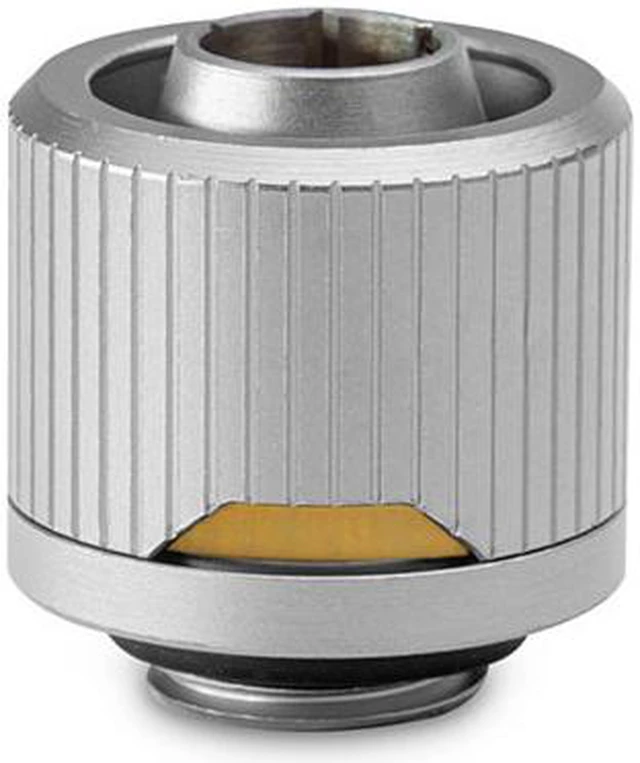 Alt view image 7 of 8 - EKWB EK-Quantum Torque STC-10/16 Compression Fitting for Soft Tubing, 10/16mm (3/8" ID, 5/8" OD), Satin Titanium