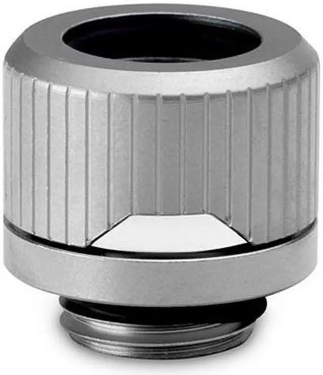 Alt view image 7 of 8 - EKWB EK-Quantum Torque HDC-12 Compression Fitting for EKWB Rigid Tubing, 12mm OD, Satin Titanium