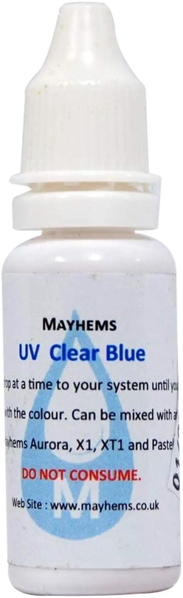 Main image of Mayhems Normal Stain Dye, 15mL, UV Clear Blue