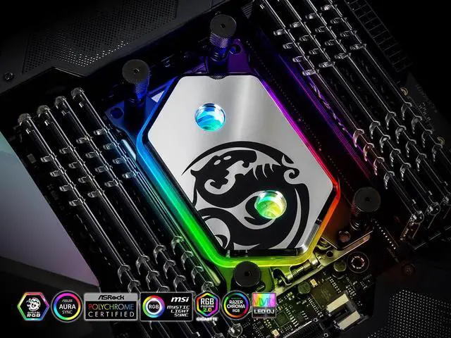 Alt view image 3 of 4 - Bitspower Premium Summit ELX CPU Water Block, AMD TRX40, Gunmetal Edition