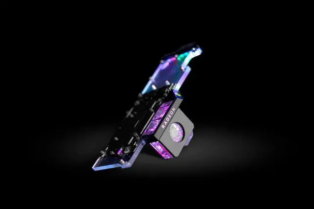 Alt view image 6 of 7 - EK-Quantum Scalar Flow Indicator Top-To-Bottom D-RGB - Black