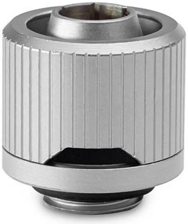 Alt view image 6 of 8 - EKWB EK-Quantum Torque STC-10/16 Compression Fitting for Soft Tubing, 10/16mm (3/8" ID, 5/8" OD), Satin Titanium