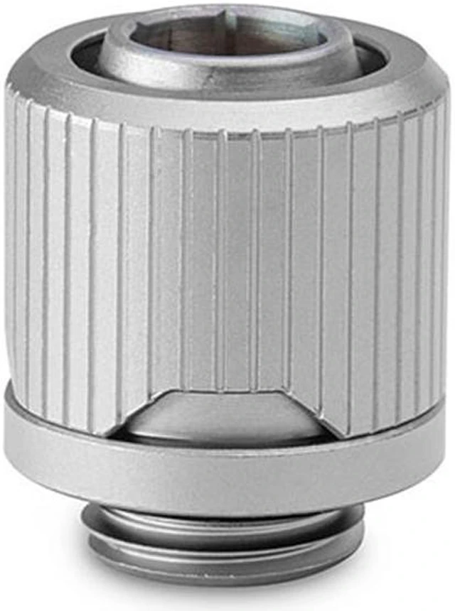 Main image of EKWB EK-Quantum Torque STC-10/13 Compression Fitting for Soft Tubing, 10/13mm (3/8" ID, 1/2" OD), Satin Titanium