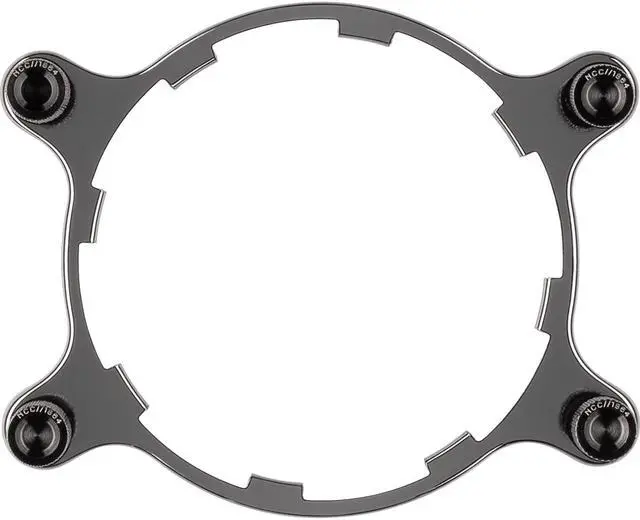 Alt view image 6 of 7 - CORSAIR Hydro X Series XC7 RGB CPU Water Block (1200/AM4) - Nickel-Plated Copper Cold Plate - Black - More Than 60 Micro-Cooling Fins - 16 Individually Addressable RGB LEDs