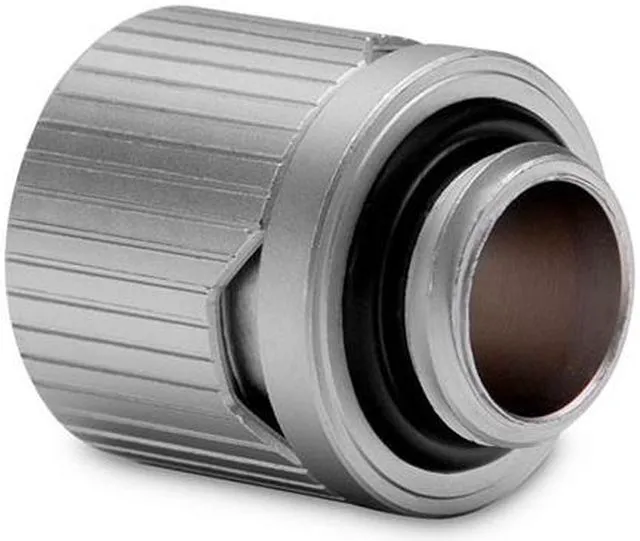 Alt view image 5 of 8 - EKWB EK-Quantum Torque STC-10/13 Compression Fitting for Soft Tubing, 10/13mm (3/8" ID, 1/2" OD), Satin Titanium, 6-pack