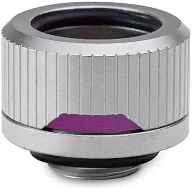 Alt view image 7 of 8 - EKWB EK-Quantum Torque HDC-16 Compression Fitting for EKWB Rigid Tubing, 16mm OD, Satin Titanium