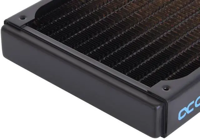 Alt view image 4 of 10 - Alphacool NexXxoS ST25 Full Copper 120mm Radiator, 120mm x 1, Single Fan