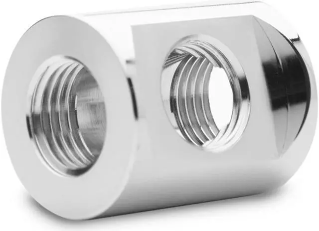 Main image of EKWB EK-Quantum Torque T-Splitter Fitting, 3x Female Ports, Nickel