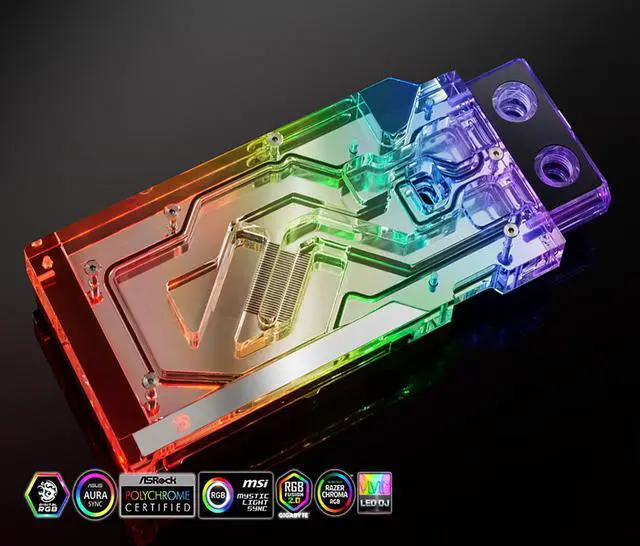 Alt view image 4 of 11 - Bitspower Classic VGA Water Block for GeForce RTX 3080 Founders Edition