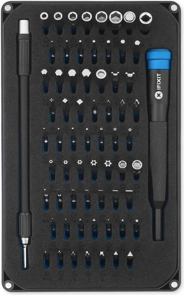 Alt view image 5 of 6 - iFixit Mako Driver Kit - 64 Precision Bit Set for Electronics Repair