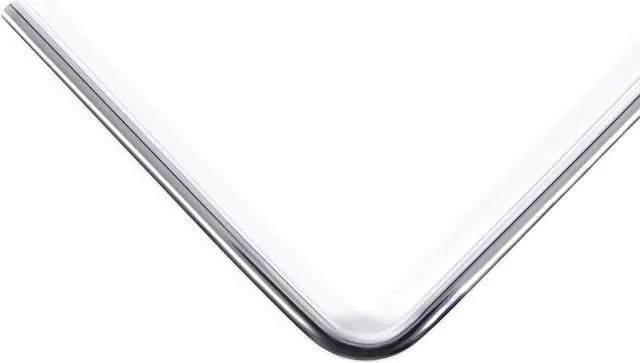 Alt view image 3 of 9 - Alphacool Brass HardTube 13mm OD 90 Degree Tubing (20/40cm), Chrome
