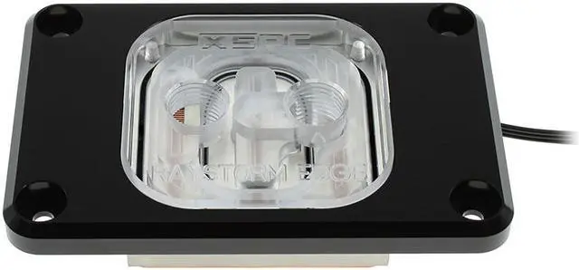 Alt view image 3 of 8 - XSPC RayStorm EDGE CPU Water Block, AMD/AM4, Addessable RGB, Black