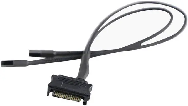 Alt view image 3 of 4 - Darkside 2-Way CONNECT to SATA Splitter Cable | 30cm - Type 18 (DS-1021)