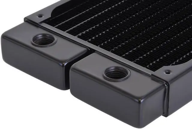 Alt view image 3 of 10 - Alphacool NexXxoS ST25 Full Copper 120mm Radiator, 120mm x 1, Single Fan