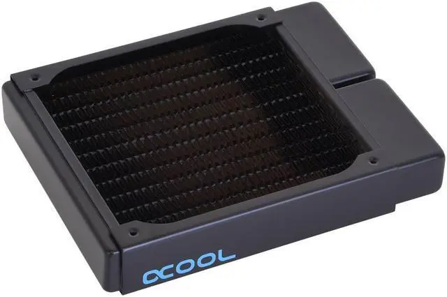 Alt view image 2 of 10 - Alphacool NexXxoS ST25 Full Copper 120mm Radiator, 120mm x 1, Single Fan