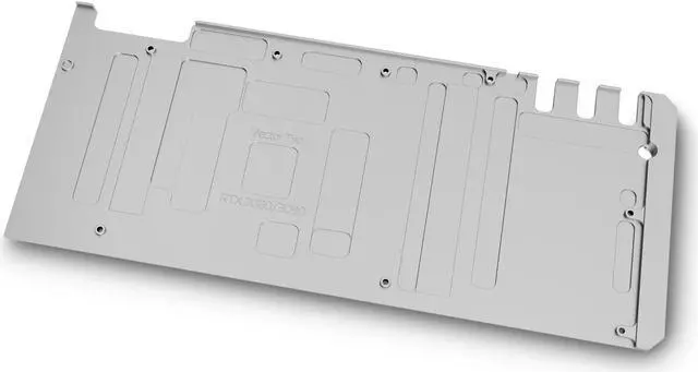 Alt view image 5 of 6 - EK-Quantum Vector Trio RTX 3080/3090 Backplate - Nickel