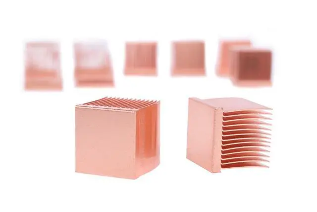 Alt view image 15 of 15 - Alphacool GPU RAM Copper Heatsinks, 14 x 14mm, 10-pack