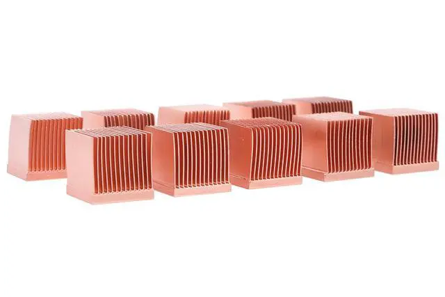 Alt view image 14 of 15 - Alphacool GPU RAM Copper Heatsinks, 14 x 14mm, 10-pack