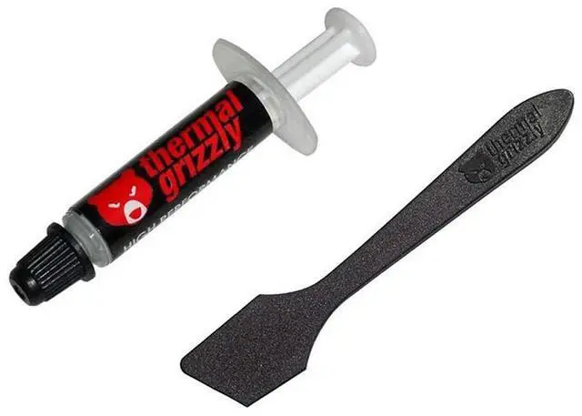 Alt view image 12 of 13 - Thermal Grizzly - Aeronaut - High Performance Thermal Paste - Cooling and Mute Heat Sink Paste for CPU (All Kinds of Them) and Graphics Card Coolers (1 Gram)
