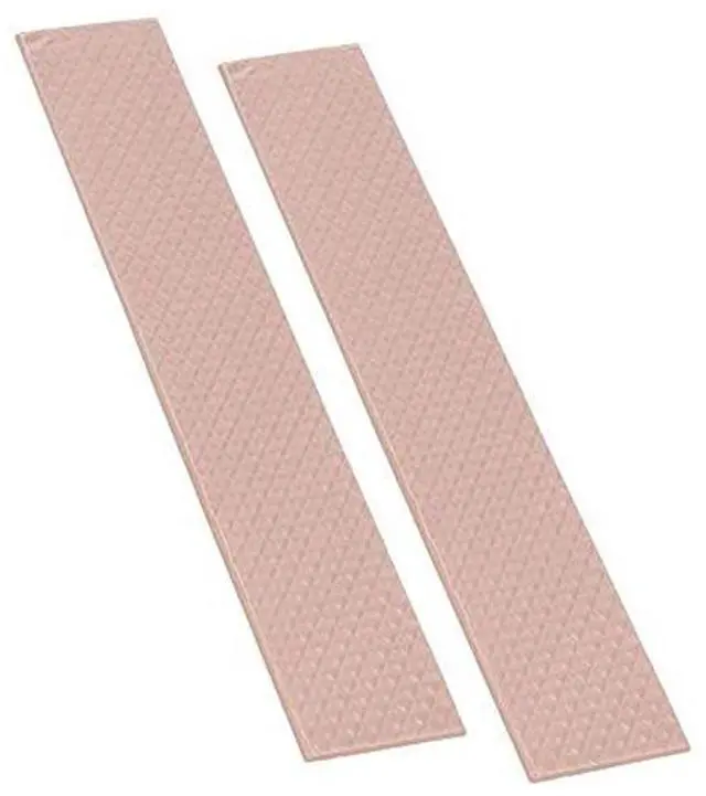 Alt view image 11 of 12 - Thermopad Thermal Grizzly Minus Pad 8 - Silicone, Self-Adhesive, Thermally Conductive Thermal Pad - Conducts Heat and Cools The Heating Elements of The Computer or Console (120 × 20 × 0,5 mm, 2 Units)