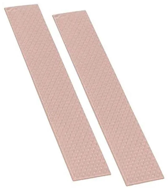 Alt view image 8 of 9 - Thermal Grizzly Minus Pad 8 - 120x 20x 1.0 mm - 2 pcs, Pink (TG-MP8-120-20-10-2R)