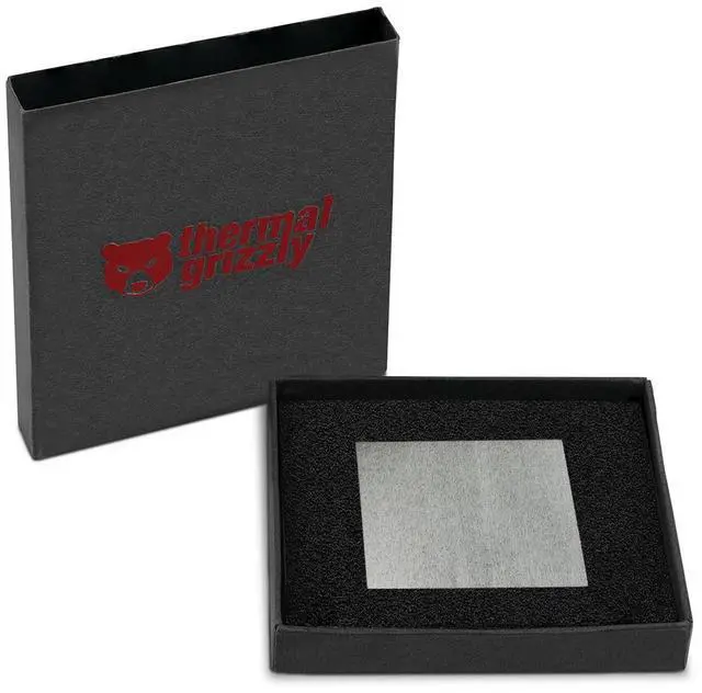 Alt view image 11 of 15 - Thermal Grizzly KryoSheet (33x33x0.2mm) Ultra High Thermal Conductivity Graphene Thermal Pad Perfect Alternative for Thermal Paste on CPU/GPU/PS4/PS5/Xbox Made in Sweden