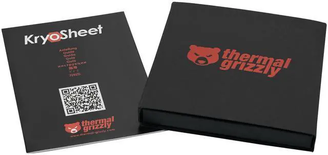 Alt view image 16 of 16 - Thermal Grizzly KryoSheet (68x51x0.2mm) Ultra High Thermal Conductivity Graphene Thermal Pad Perfect Alternative for Thermal Paste on CPU/GPU/PS4/PS5/Xbox Made in Sweden