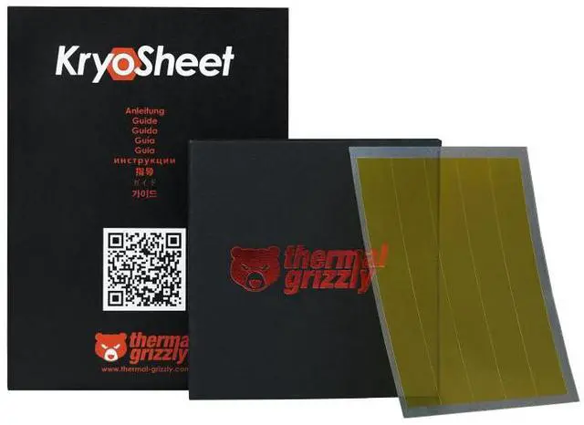 Alt view image 14 of 15 - Thermal Grizzly KryoSheet (44x37x0.2mm) Ultra High Thermal Conductivity Graphene Thermal Pad Perfect Alternative for Thermal Paste on CPU/GPU/PS4/PS5/Xbox Made in Sweden